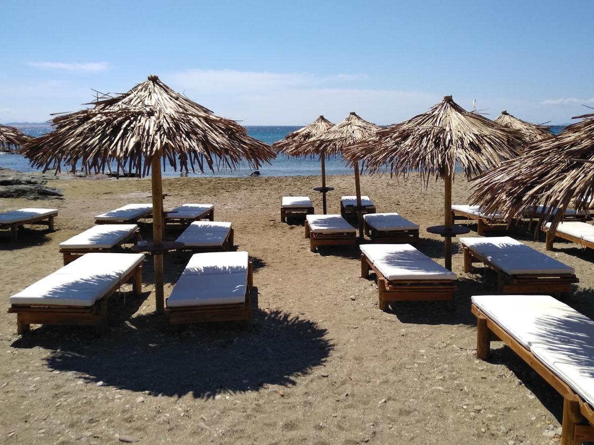 Nostos Beachfront Apartments & Studios Agios Ioannis  Exterior photo